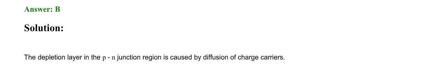 Semiconductor Electronics solution 142