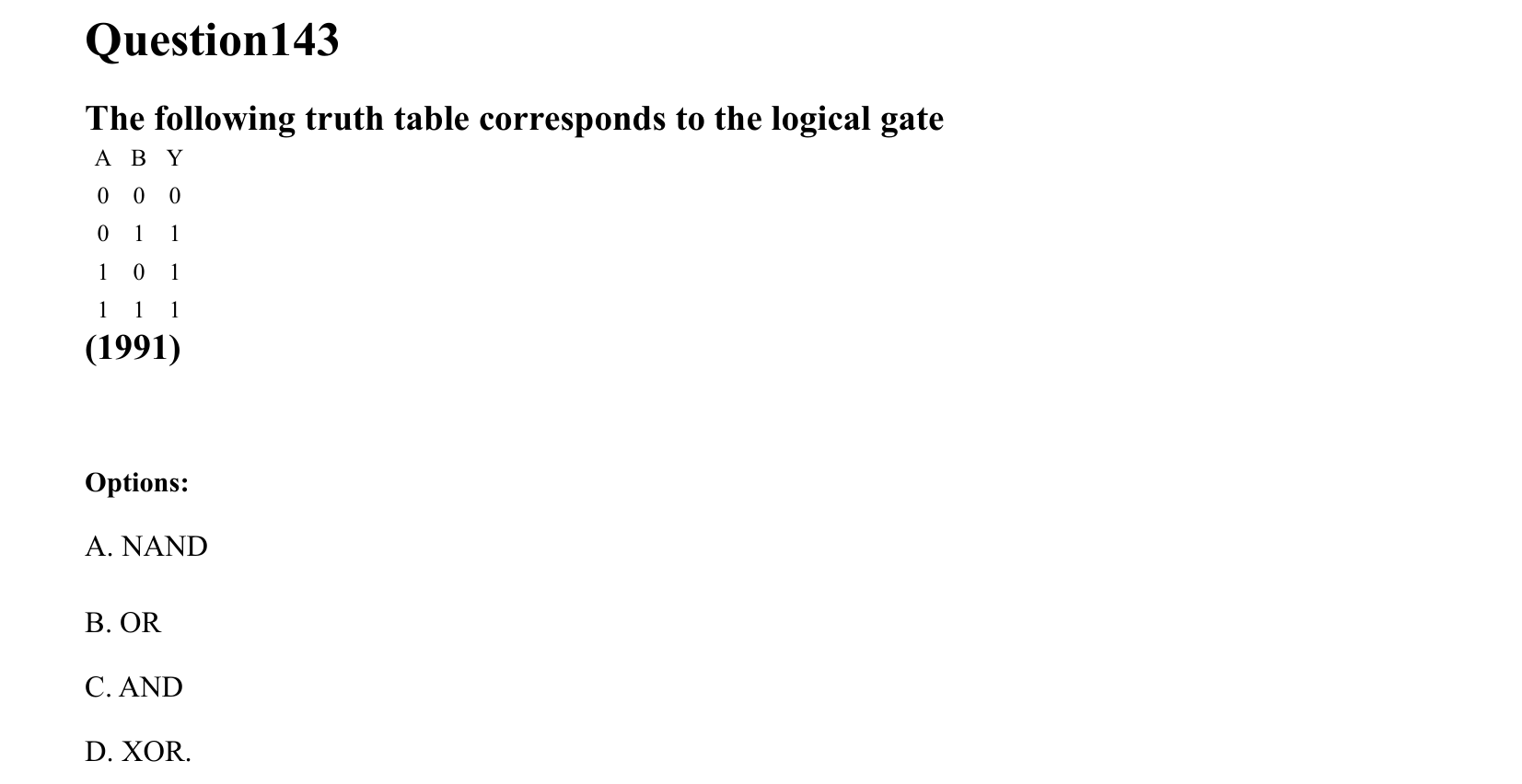 Semiconductor Electronics question 143