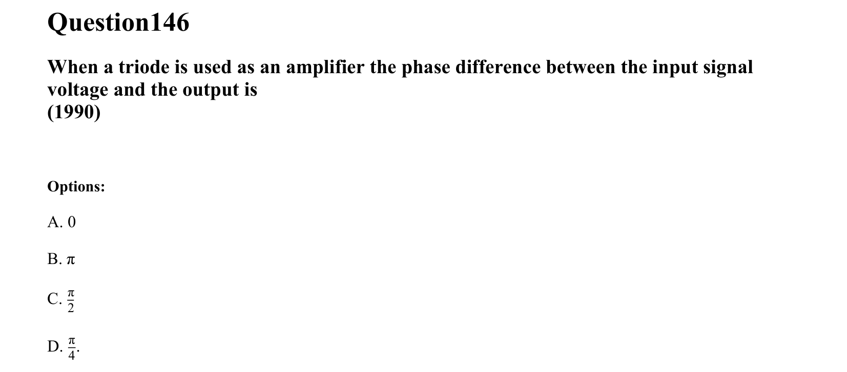 Semiconductor Electronics question 146