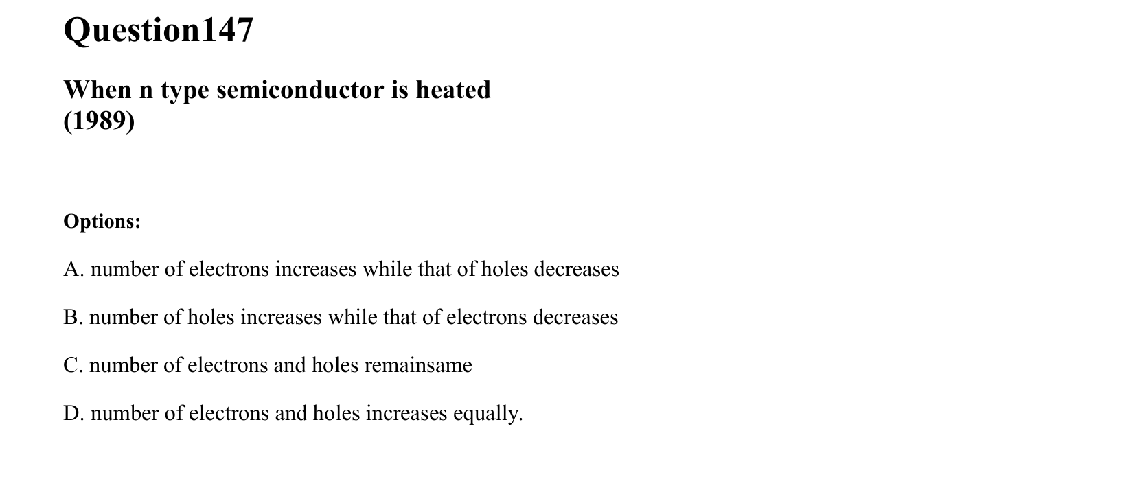 Semiconductor Electronics question 147