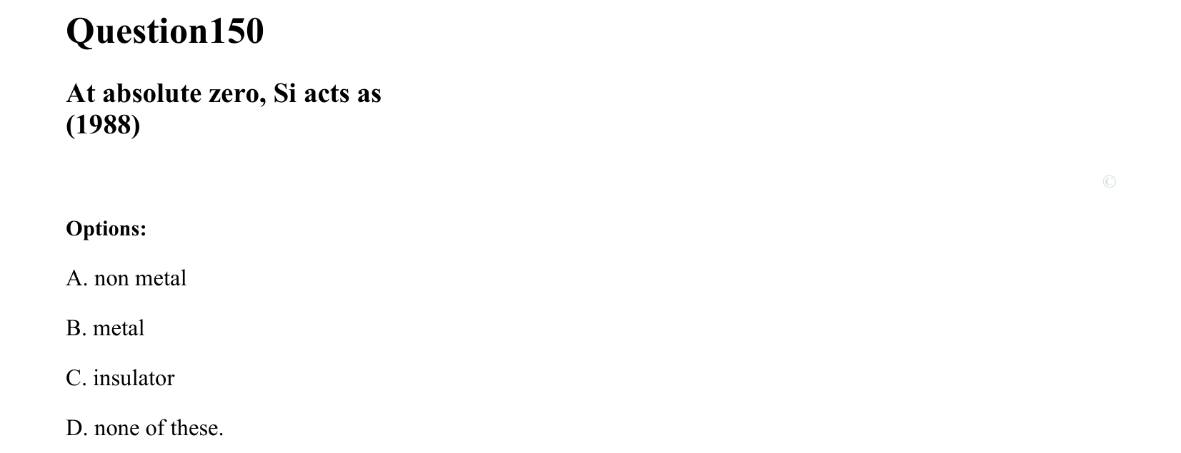 Semiconductor Electronics question 150